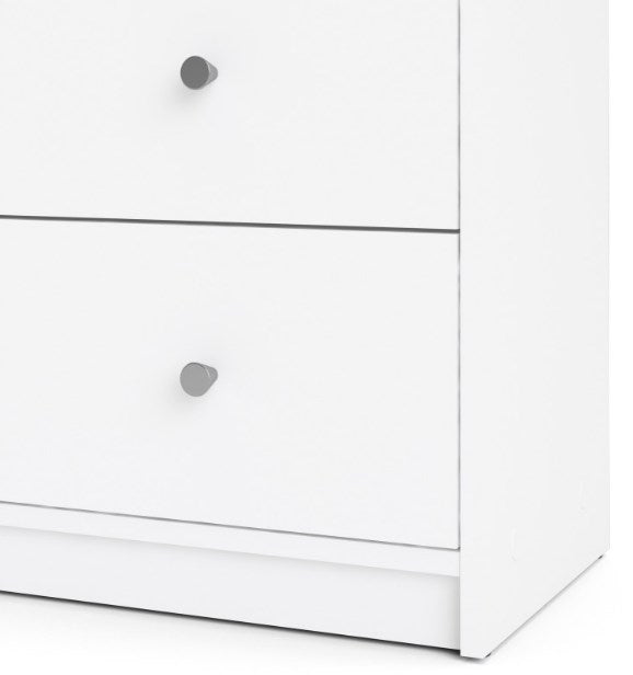 May Chest of 6 Drawer in White