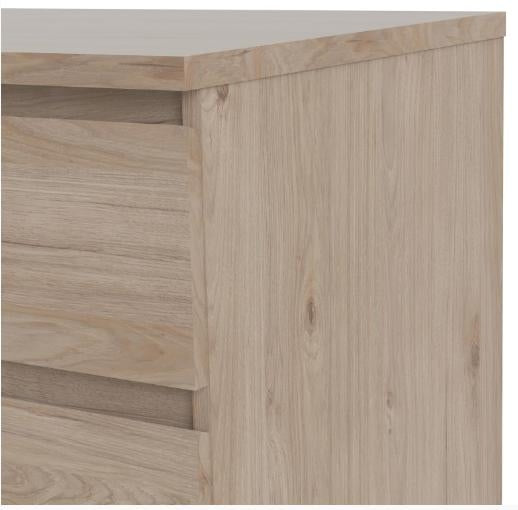 Naia Chest of 5 Drawer Hickory Oak