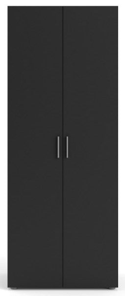 Pepe Wardrobe with 2 Door in Black