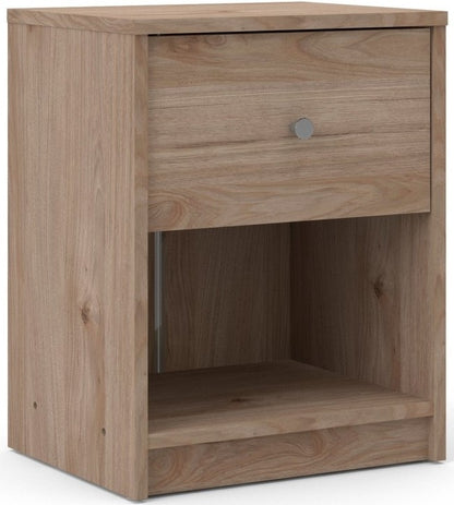 May Bedside 1 Drawer in Jackson Hickory Oak