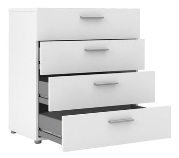 Pepe Chest of 4 Drawer in White