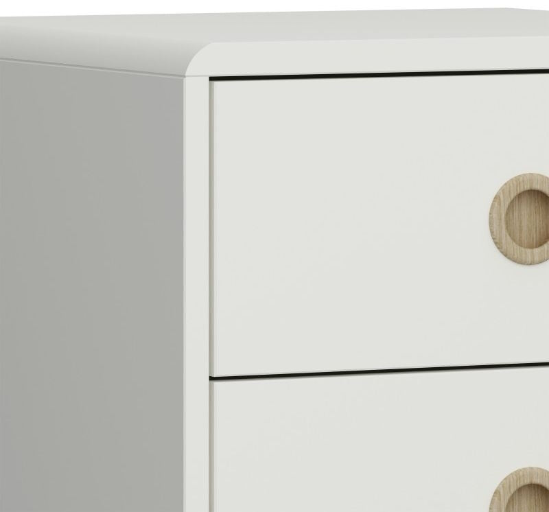 Softline Off White 2+4 Chest of Drawer