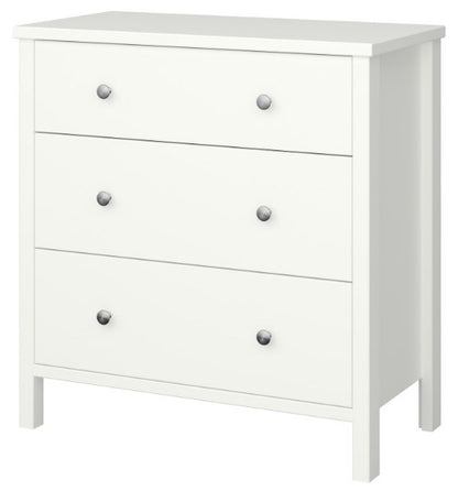 Tromso Off White 3 Drawer Chest