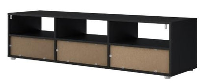 Media Black TV Unit 147cm