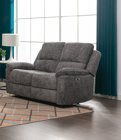 Danielle Ash Fabric 2 Seater Recliner Sofa