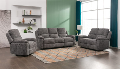 Danielle Ash Fabric 2 Seater Recliner Sofa