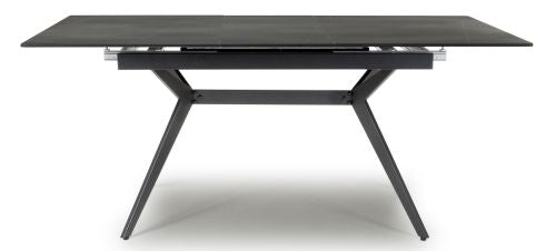 Timor Black Sintered Stone 180cm Extending Dining Table