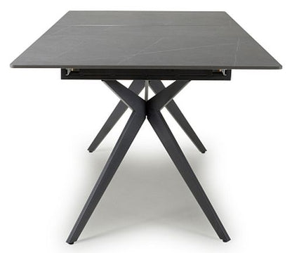 Timor Grey Sintered Stone 180cm Extending Dining Table