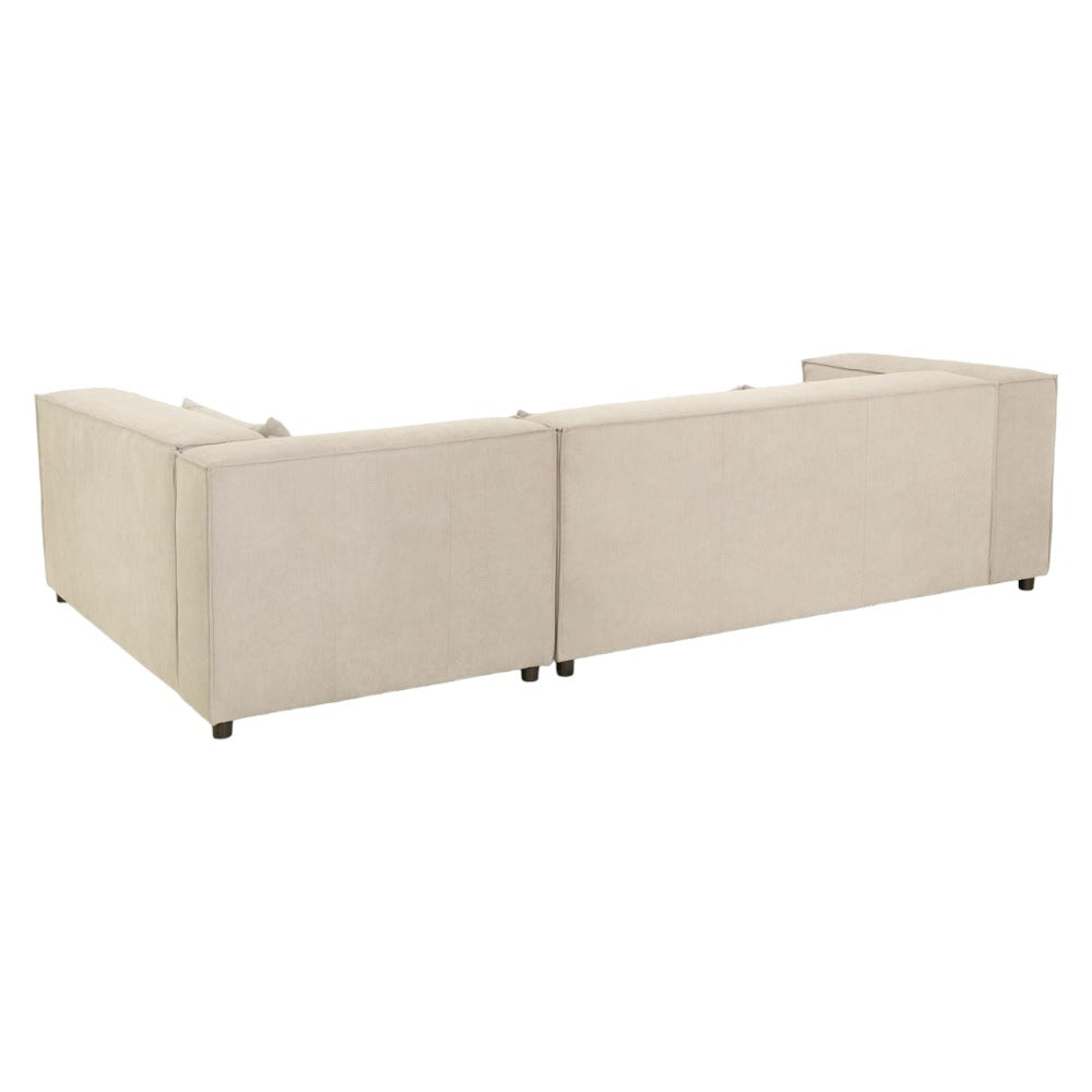 Becca Beige Corner Sofa: Stylish Comfort for Any Space