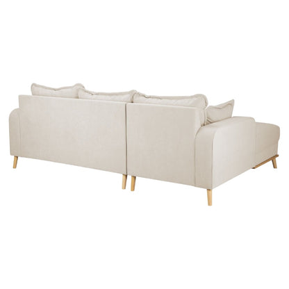 Elegant Briar Beige Left Corner Sofa for Ultimate Comfort