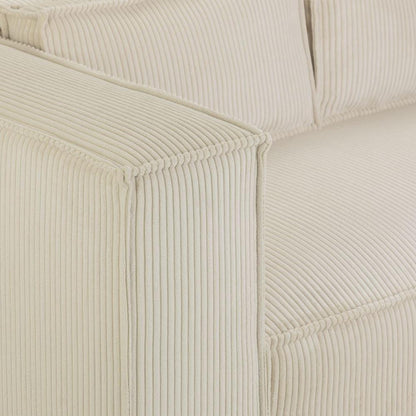 Chloe Natural Left Hand Facing Corner Sofa