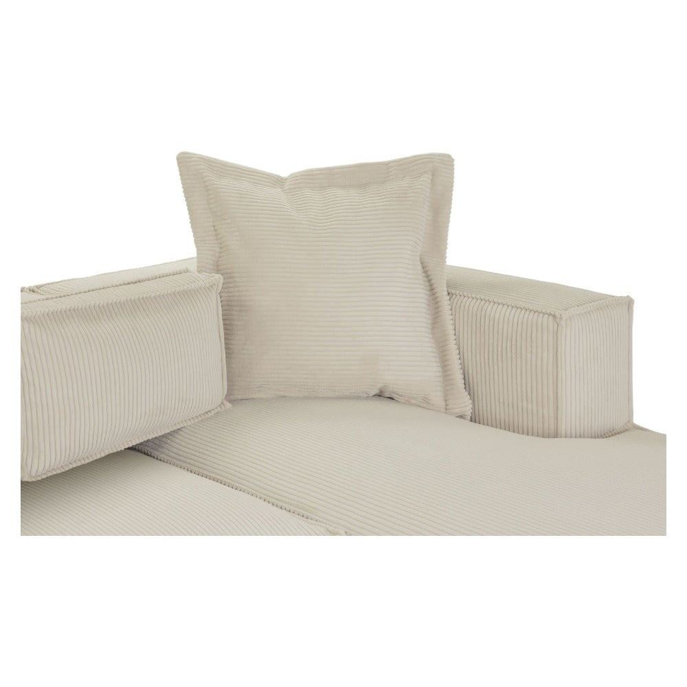 Chloe Natural Left Hand Facing Corner Sofa