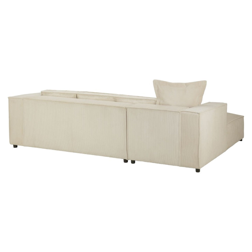 Chloe Natural Left Hand Facing Corner Sofa