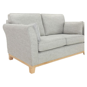 Delta Grey Fabric 4 Seater Sofa