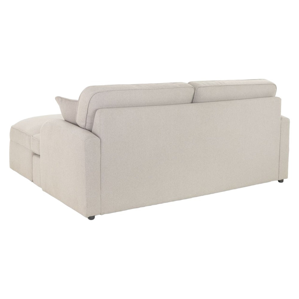 Erin Beige Fabric 3 Seater Sofabed