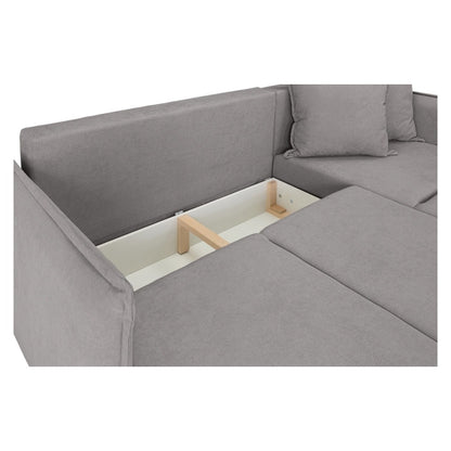 Gale Grey Universal Corner Sofabed