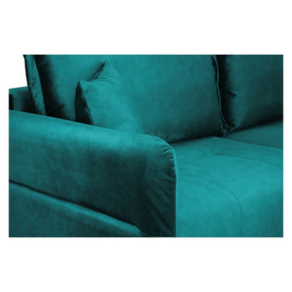 Santa Maria Teal Universal Corner Sofabed