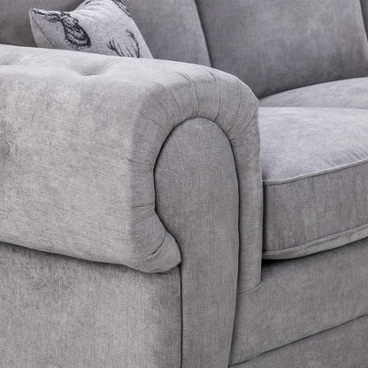 Verona Grey 2 Seater Sofa