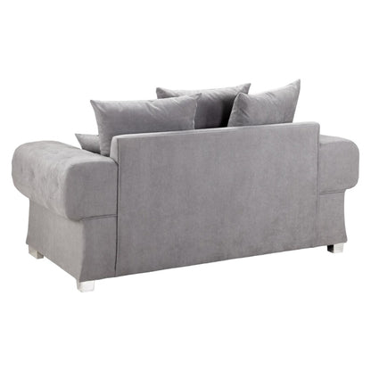 Verona Scatterback Grey 2 Seater Sofa