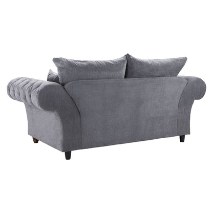 Windsor Fullback Grey 2 Seater Sofa