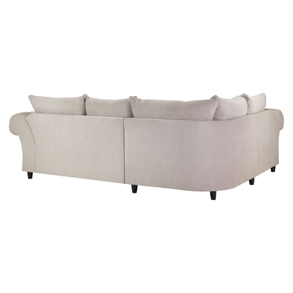 Windsor Fullback Stone Left Hand Facing Corner Sofa