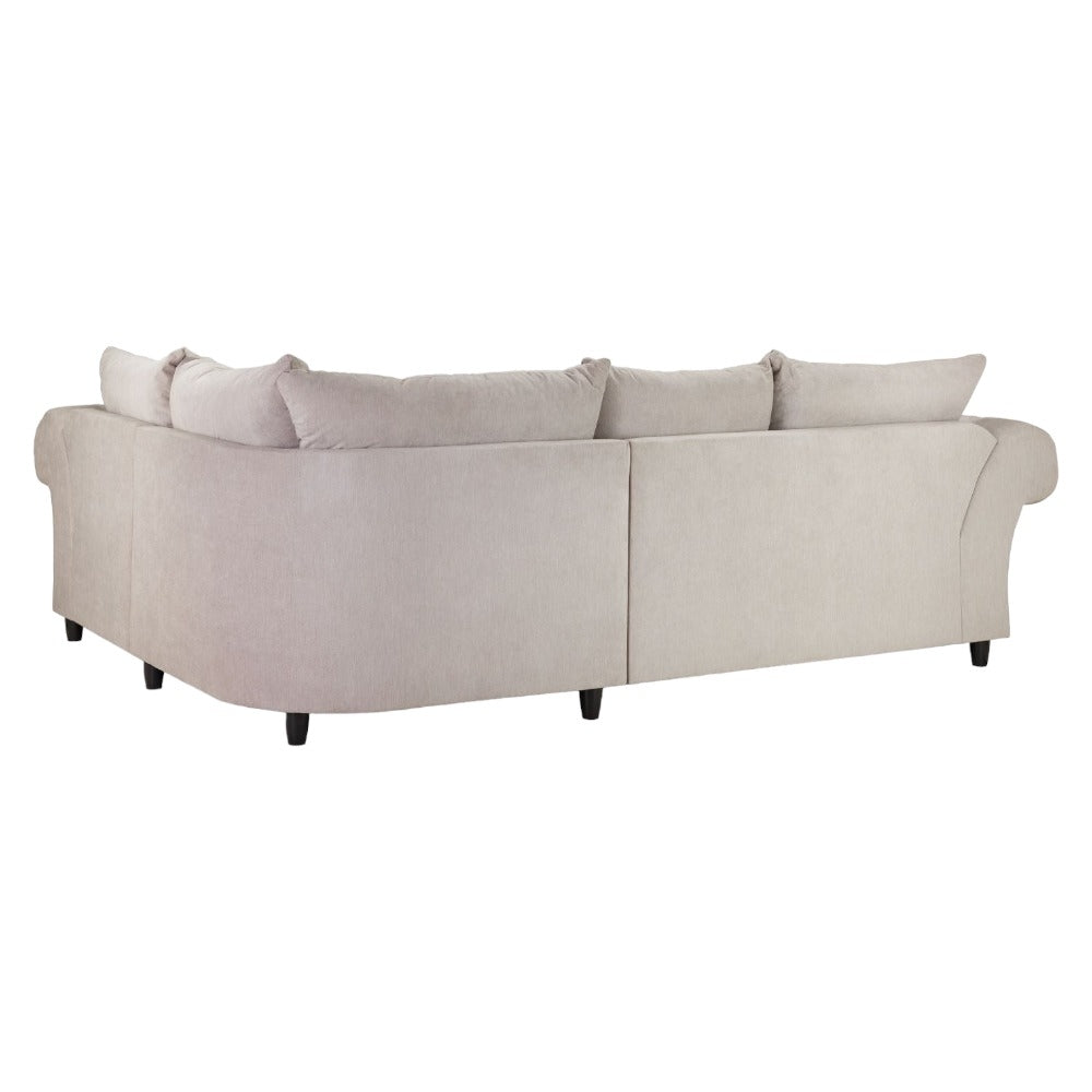 Windsor Fullback Stone Right Hand Facing Corner Sofa