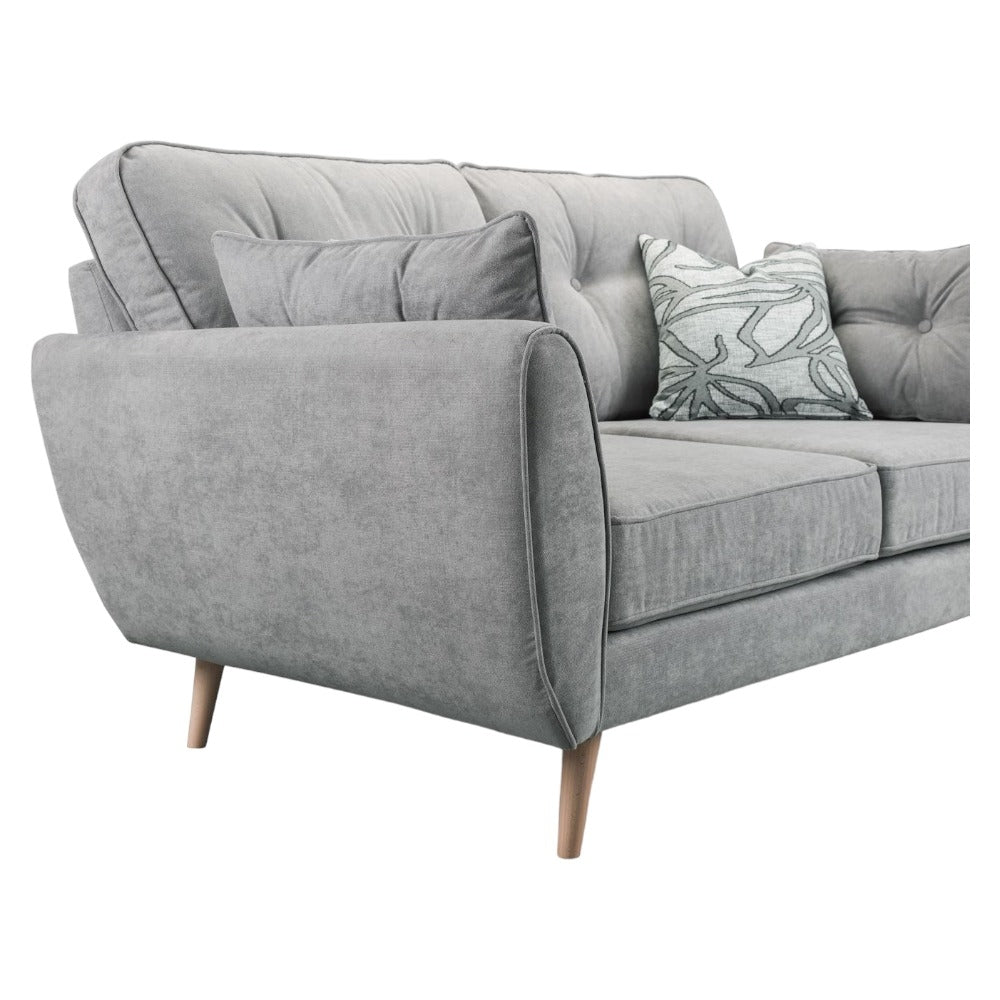 Zinc Grey 2 Seater Sofa