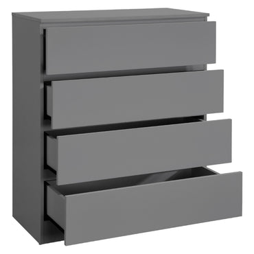 Oslo Grey 4 Drawer Chest