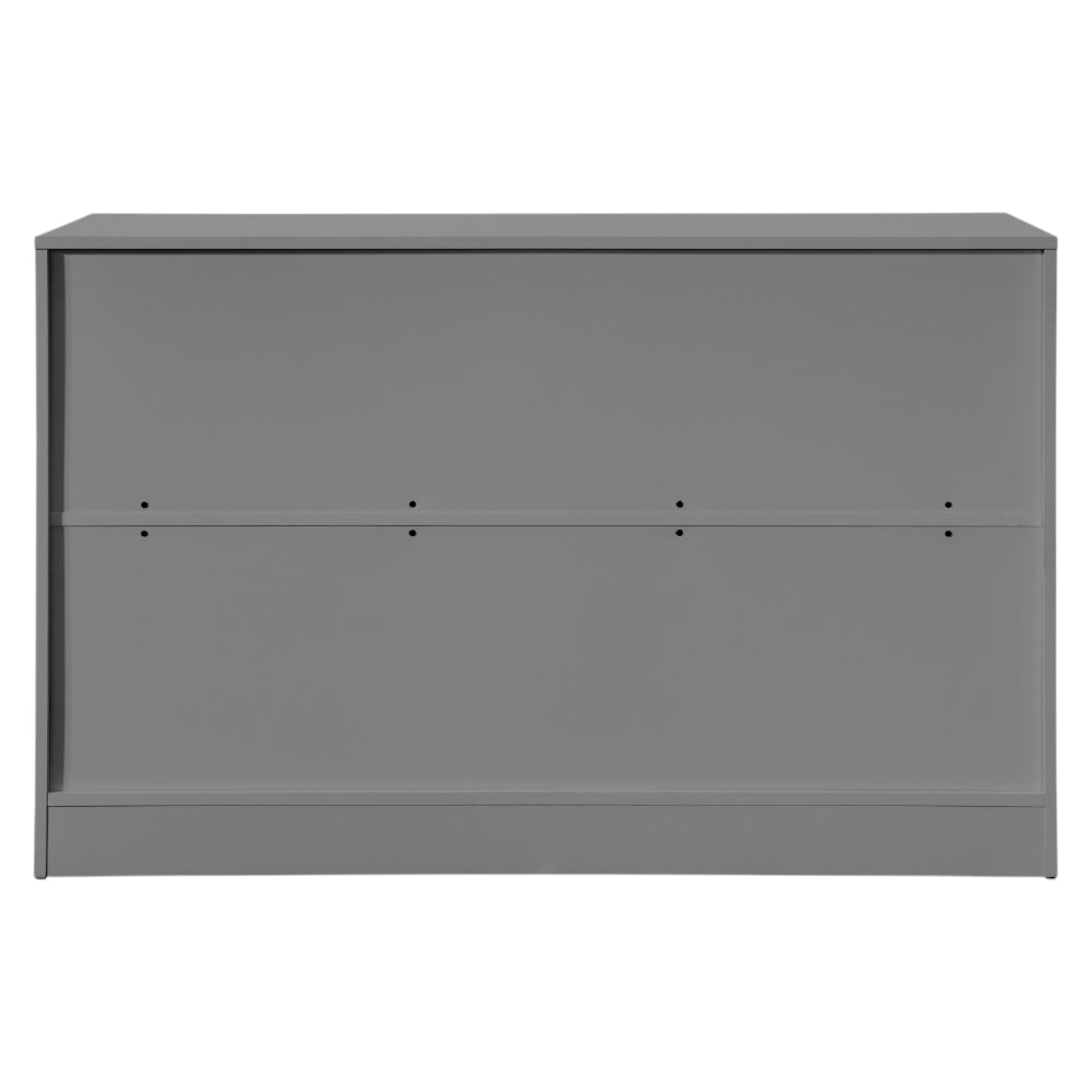 Oslo Grey 6 Drawer Wide Chest