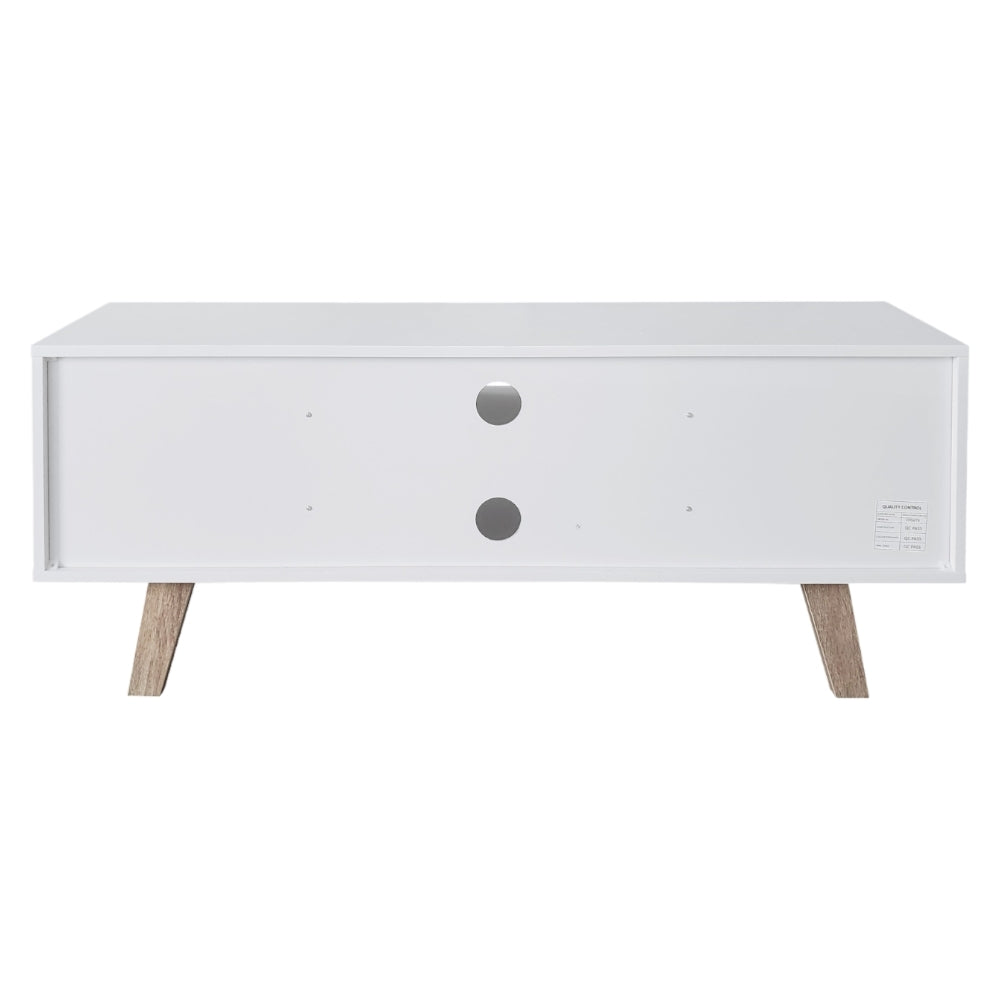 Shard 120cm White TV Unit