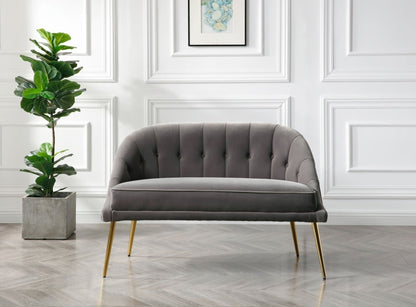 Pippa Grey Cocktail 2 Seater Sofa