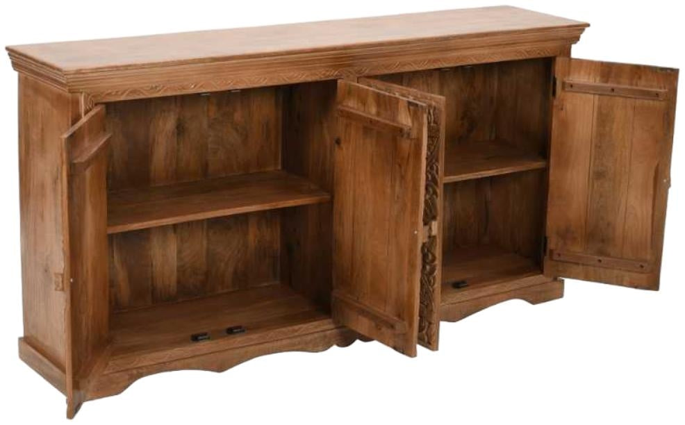 Artwork Brown 4 Door Xl Sideboard