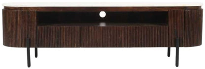 Opal Brown Mango Wood Large TV Unit