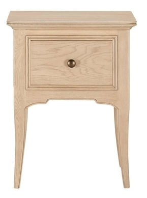 Willis and Gambier Toulon Oak 1 Drawer Bedside Table