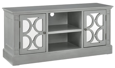 Blakely Grey Mirrored 2 Door TV Unit