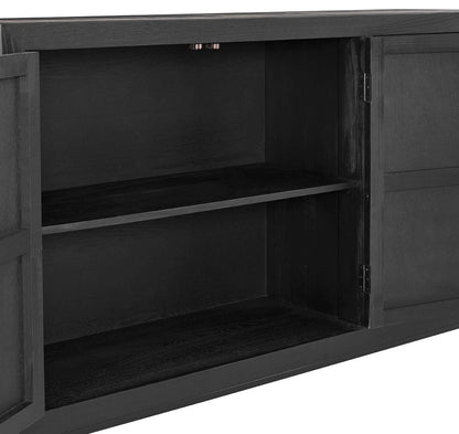 Brixton Black 2 Door TV Unit