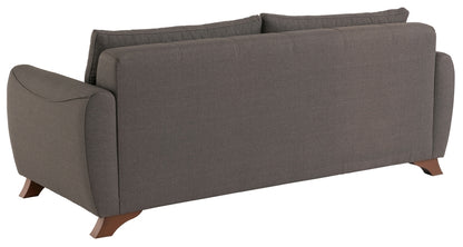 Aykon Fabric 3 Seater Sofa - Comes in Charcoal and Beige