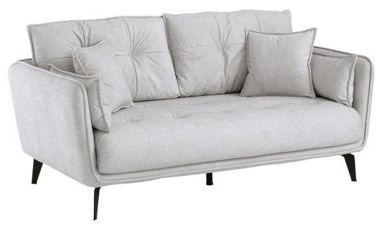 Siena Fabric 2 Seater Sofa - Comes in Grey and Blue