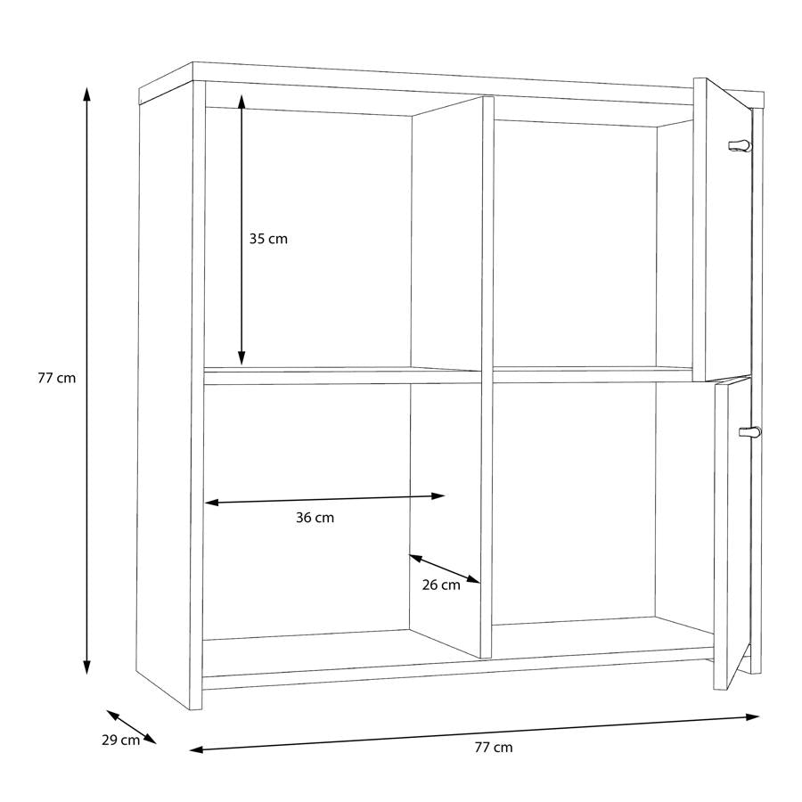 Best 4 Door Chest Storage Cabinet