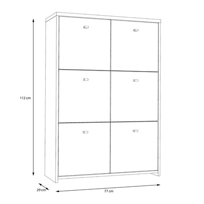 Best 6 Door Chest Storage Cabinet