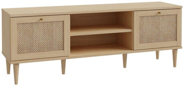 Calasetta Rattan 2 Door 1 Shelf TV Unit