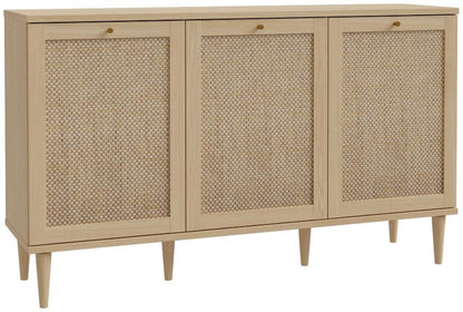 Calasetta Rattan 3 Door Sideboard