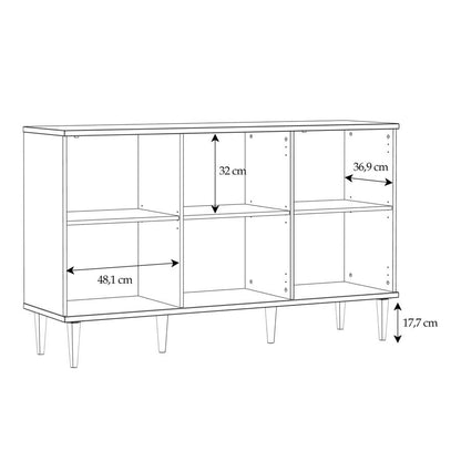 Calasetta Rattan 3 Door Sideboard