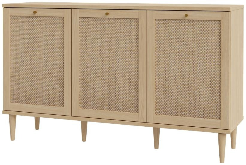 Calasetta Rattan 3 Door Sideboard