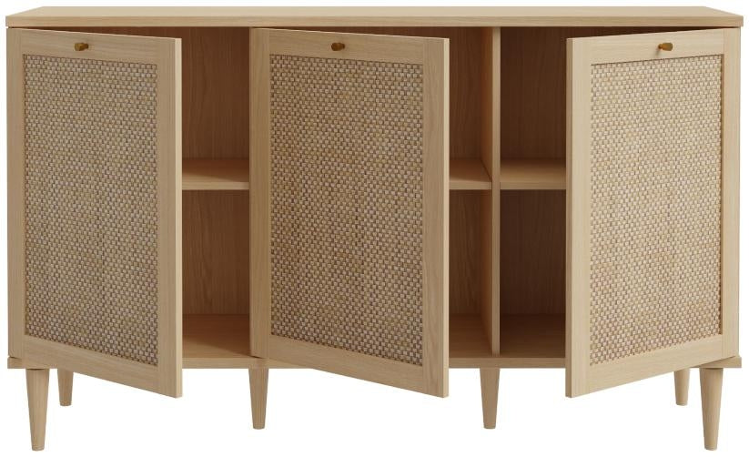 Calasetta Rattan 3 Door Sideboard