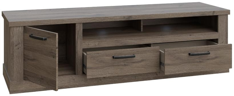 Corona Tabak Oak 1 Door 2 Drawer TV Unit