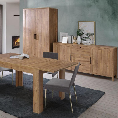 Malte Brun Waterford Oak 3 Drawer 2 Door Sideboard