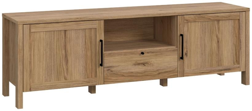 Malte Brun Waterford Oak 2 Door TV Unit