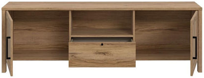 Malte Brun Waterford Oak 2 Door TV Unit