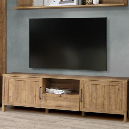 Malte Brun Waterford Oak 2 Door TV Unit